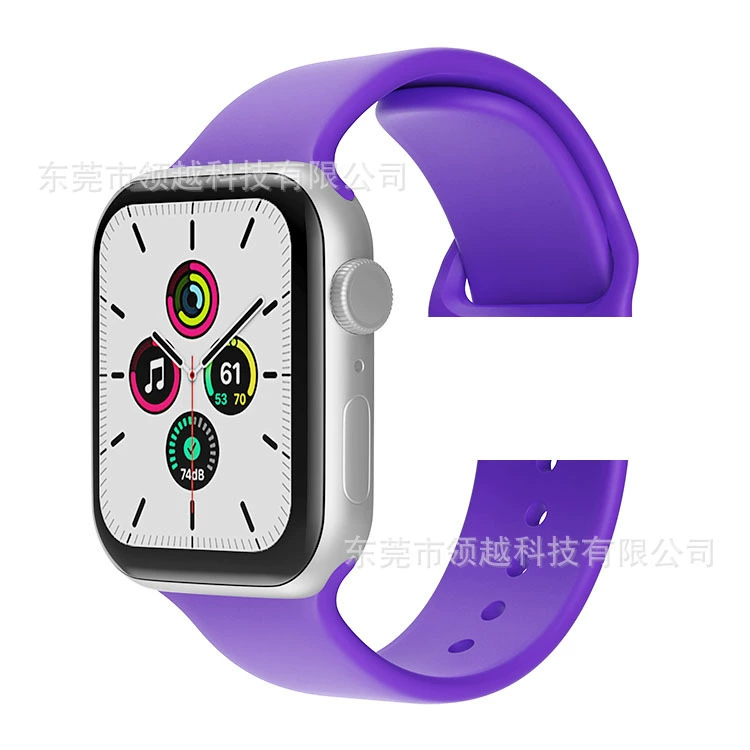 Apple, Samsung, силиконовый ремешок для часов