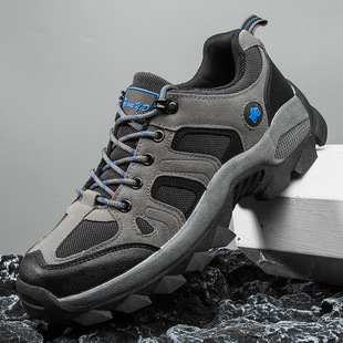 2024 Cross-Border Foreign Trade Large Size Hiking Shoes Men's Casual Cross-Country Outdoor Sports Shoes Travel Hiking Shoes Dropshipping
