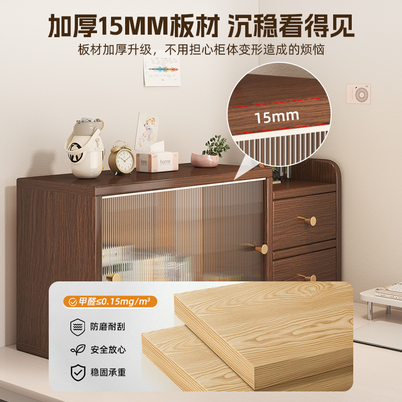 Gabinete de mesa de comedor Gabinete de almacenamiento de mesa de comedor Tablero de tazas Tablero de té Gabinete de cocina Tablero de almacenamiento pequeño gabinete