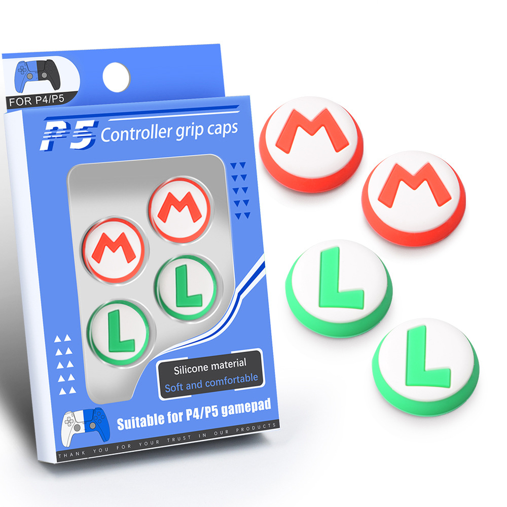 En stock PS5 mango Rocker Cap tapa de silicona PS5 juego mango Rocker tapa protectora botón tapa traje
