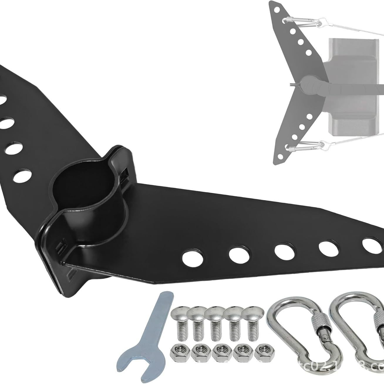 Universal Steering Triangle for Brushless Kayak and Brushed Electric Trolling Motor, Easy to Install, Outboard