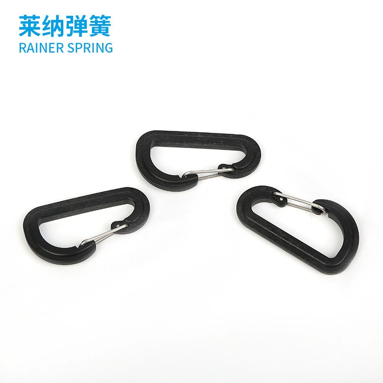 Пряжка Пружина пряжка из нержавеющей стали Пружина оцинкованная Натяжная пружина тыквообразный Карабин брелок крючок