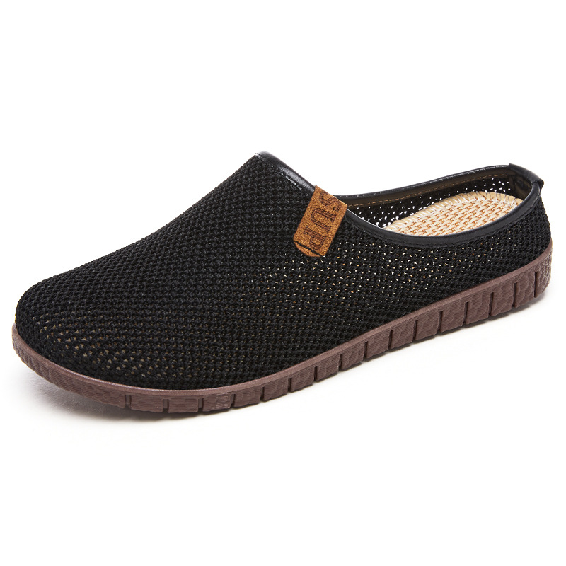 Zapatillas, ropa exterior de mujer, verano, nuevos zapatos de mujer, suela suave, pies no cansados, zapatos de mujer de un pie, zapatos de mujer de medio arrastre transfronterizos, mujeres