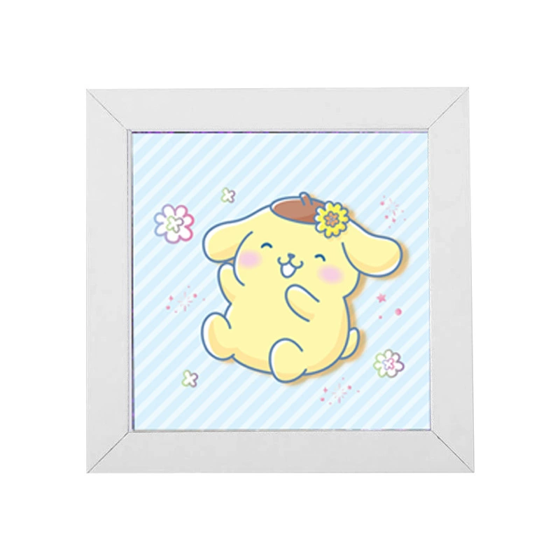 5D алмазная мозаика Cinnamoroll, в рамке 15×15 см для детей, набор DIY, в OPP-пакете