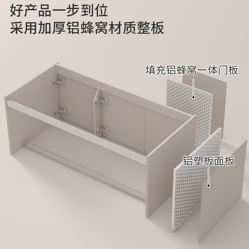 lavabo de abeja de baño gabinete de lavabo de cerámica combinado lavabo de lavabo de pequeño tipo de casa lavabo de mano balcón
