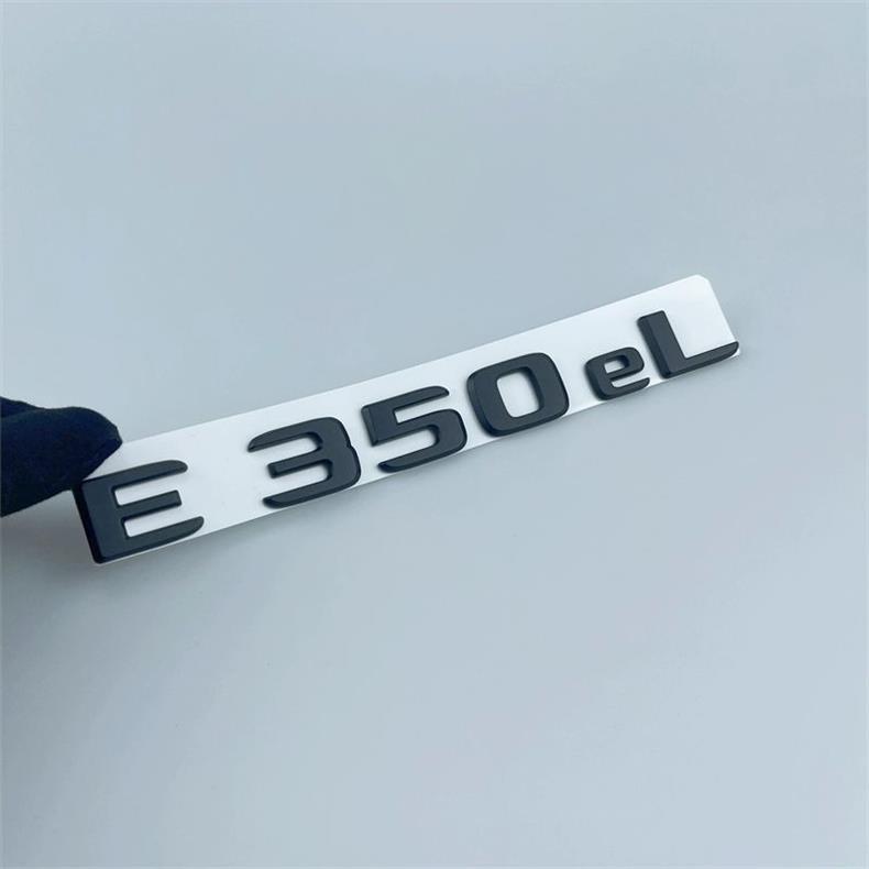 Suitable for Mercedes-Benz New Energy E-Class and New C-Class E350eL C350eL, used for modifying the rear emblem of hybrid vehicles