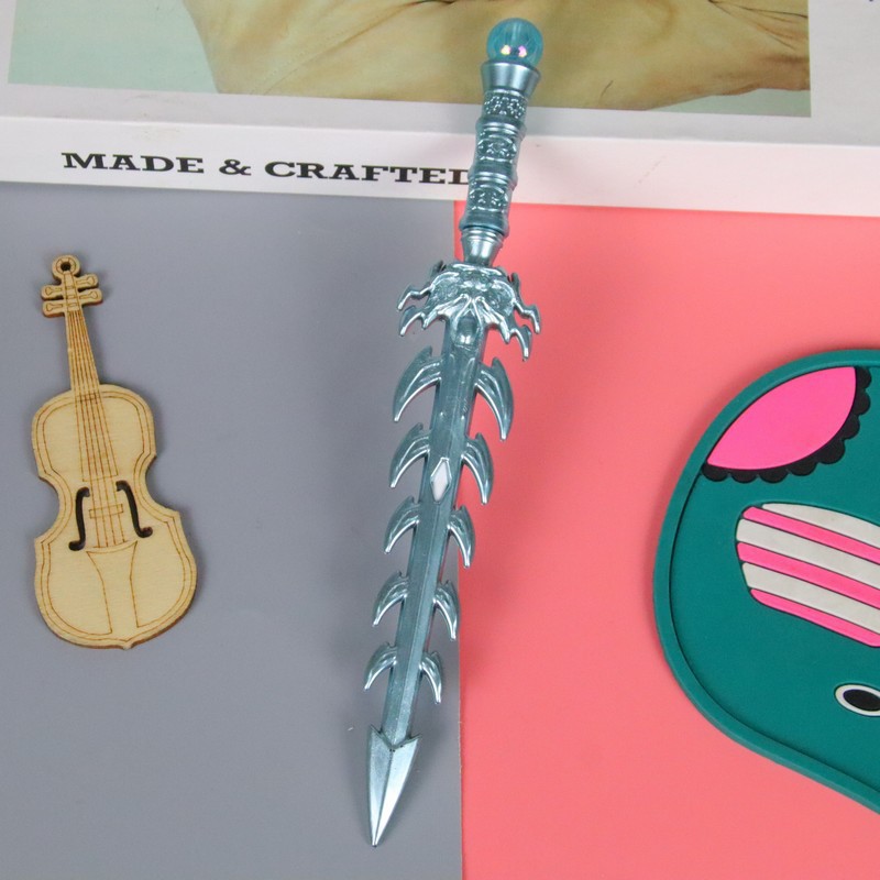 Pluma de góner en forma de arma Pluma de pistola Pluma de herramientas Papelería creativa Estudiante Anime Pluma de espada Pluma de escritura Pluma de escritura