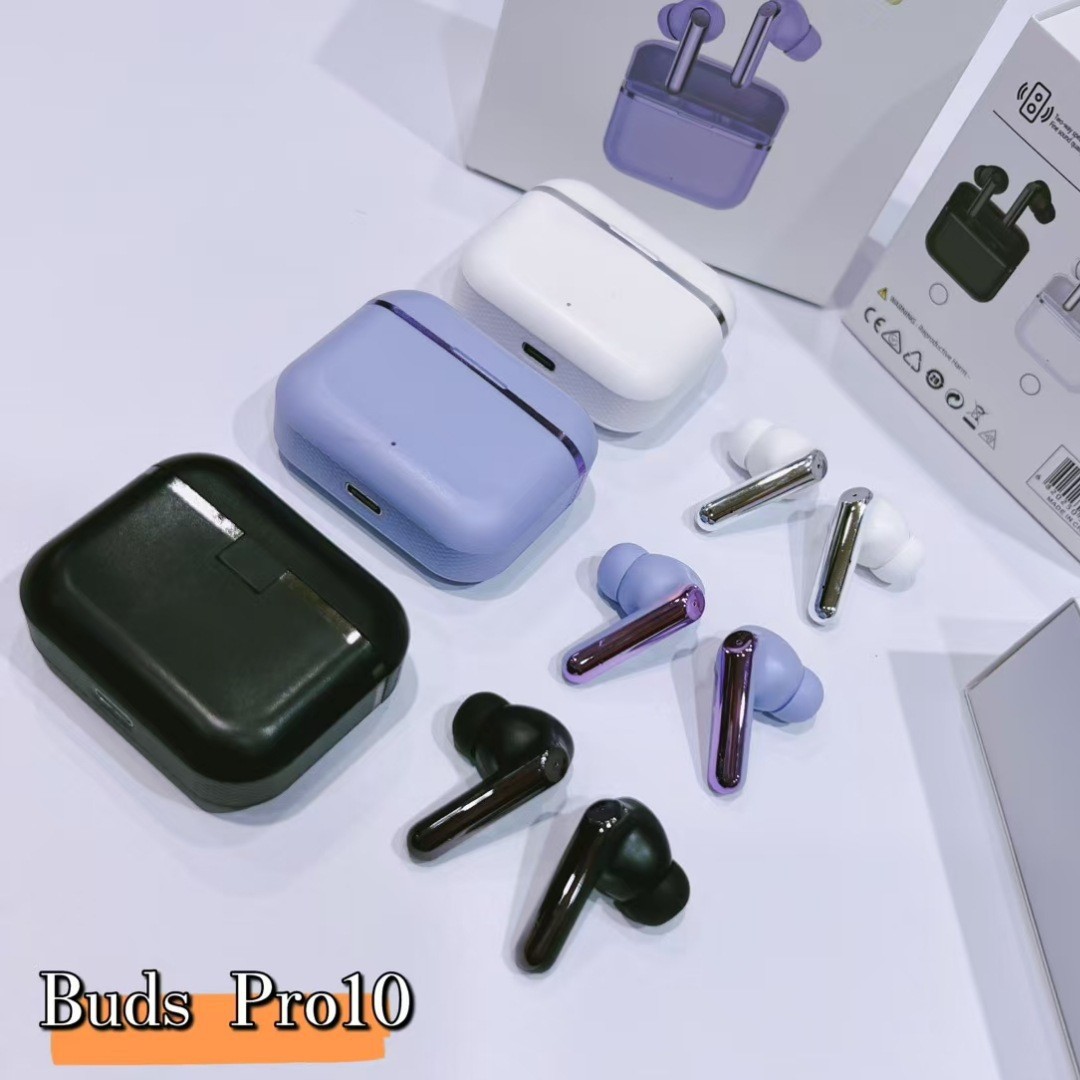Comercio electrónico transfronterizo comercio exterior venta caliente inalámbrica Buds pro10 auriculares Bluetooth auriculares de música estéreo universal image 1