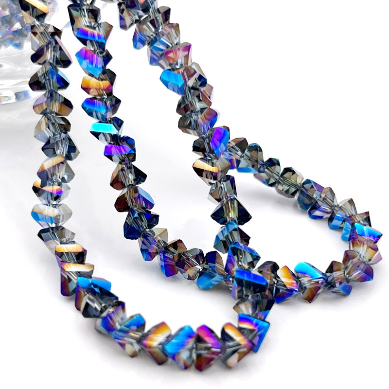 Glass beaded bracelet handmade