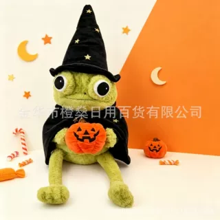 跨境新款  Moonlight Manor Frog Wizard巫师青蛙 公仔毛绒玩具