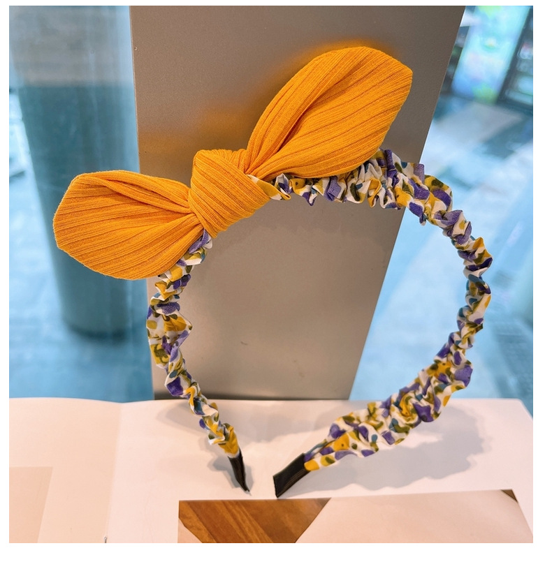Fashion Floral Three-dimensional Bowknot Headband display picture 10
