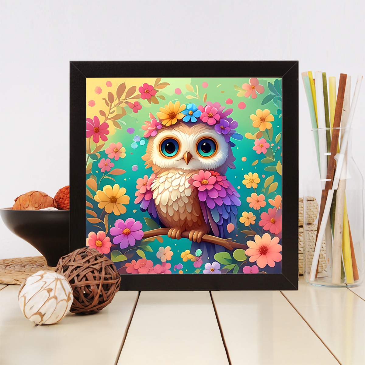 Pegatinas de diamantes hechas a mano para padres e hijos, pequeños juguetes de dibujos animados DIY para niños, decoración de sala de estar al por mayor.