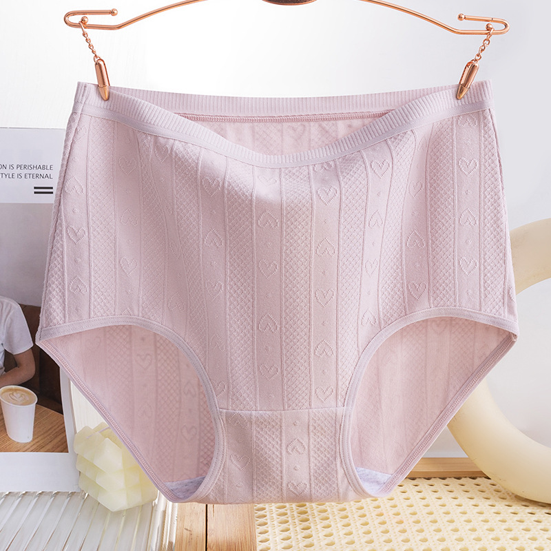 Ropa interior cómoda y agradable para la piel de gran tamaño, entrepierna antibacteriana de algodón puro, cintura alta, abdomen, glúteos, mmm de grasa 200 kg, ropa interior de mujer ampliada