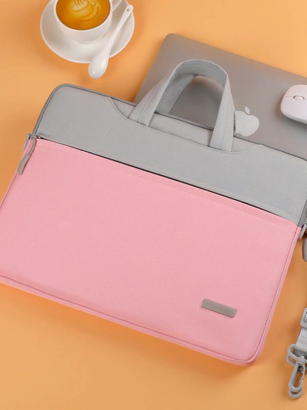Handheld capacious laptop, compatible bag strap for men and women, one-shoulder bag, business version