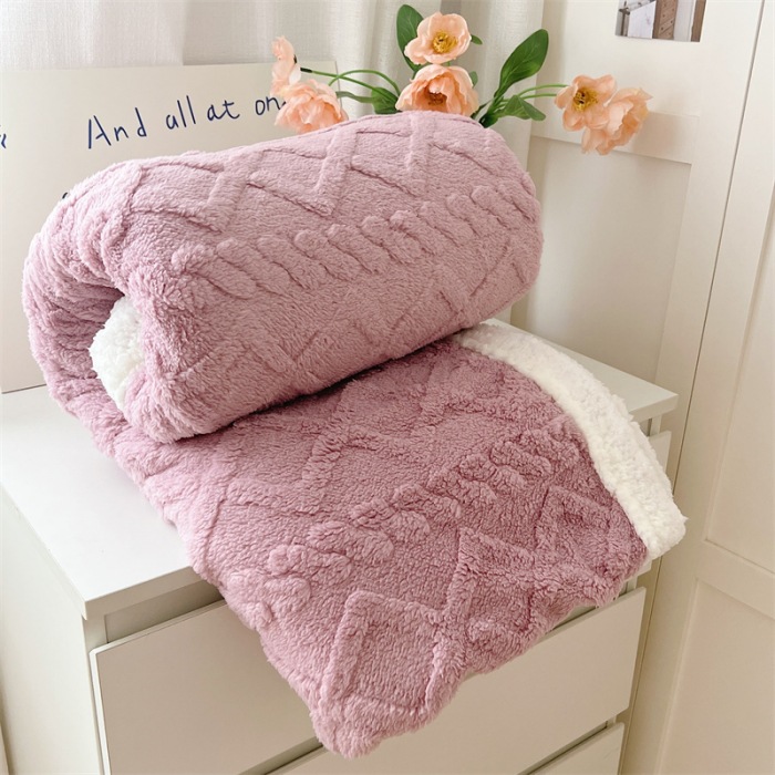 Torre gruesa mantas dobles mantas sofá de cachemire de oficina portátil siesta manta manta sábanas aire acondicionado