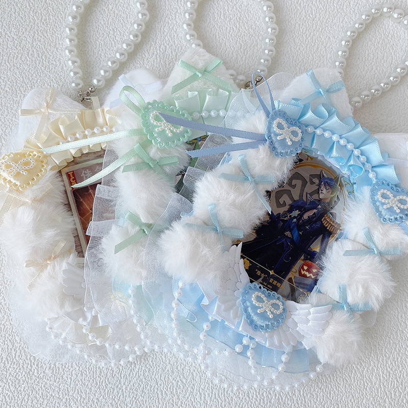 Second-dimensional Anime Gumei Peripheral DIY Handmade Card Set Material Bag Star Small Card Goo Card Lace Ins Card Set Second-dimensional Anime Gumei Peripheral DIY Handmade Card Set Material Bag Star Small Card Goo Card Lace Ins Card Set