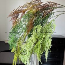 仿真植物垂钓文竹绿植蕨叶禅意摆放家居造景装饰松刺中式森系造景