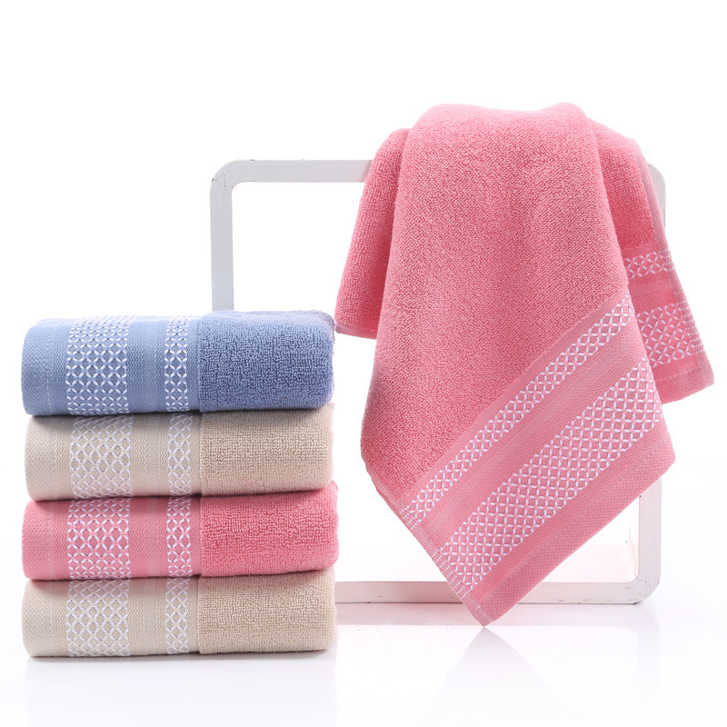 Cotton towel wholesale face washing advertising Towel LOGO gift thickened face towel comfortable absorbent towel one-piece delivery