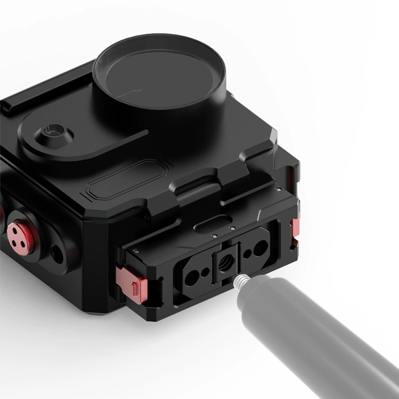 Подходит для Shadow Stone Insta360 GO3S/GO3 водонепроницаемый корпус для дайвинга до 80 м, защитный чехол с магнитным быстросъёмным фиксатором для мини-камеры