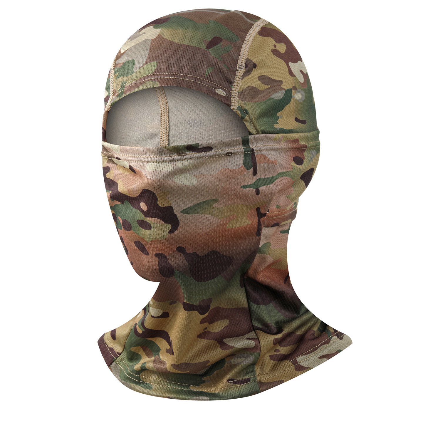 Máscara solar de ciclismo transfronteriza cubierta de camuflaje al aire libre secado rápido respirado a prueba de viento protector facial turbante militar para hombres y mujeres