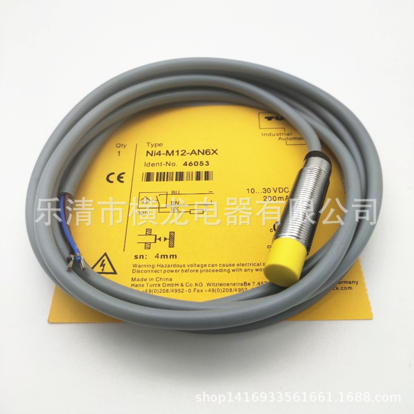 全新电感式接近开关NI8-G12K-AD4X金属感应传感器