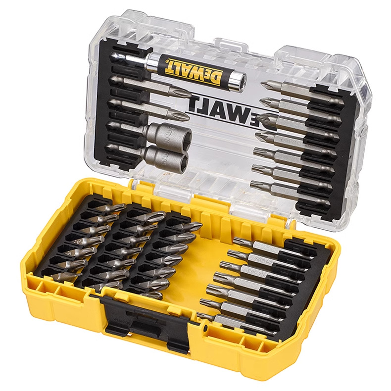 Dewei accesorios eléctricos destornillador cabeza de lote conjunto de broca de lote eléctrica cruz doble rod cabeza de lote de corte de la bobina magnética fuerte