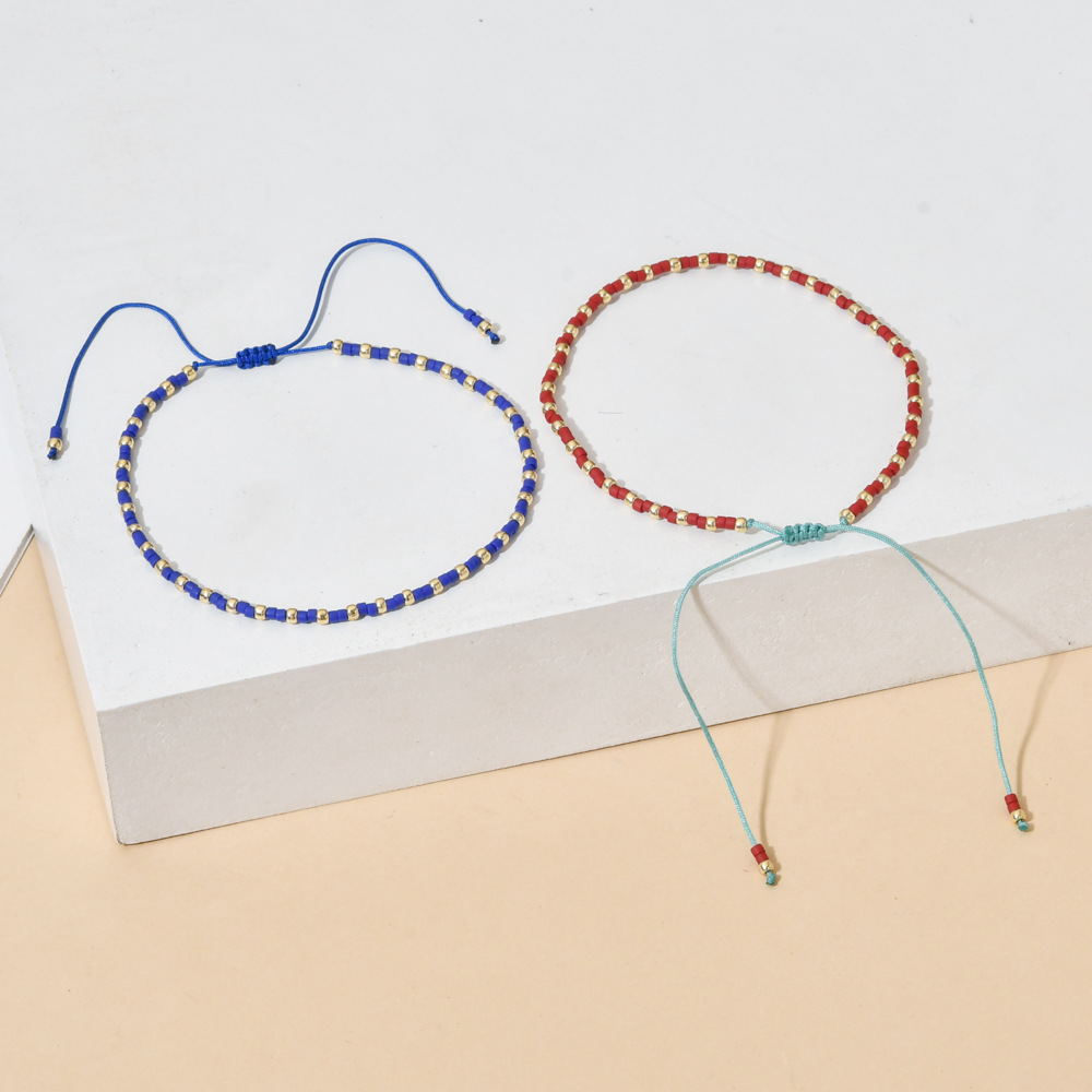 Daily Occasion Seed Bead Material Casual Printing Seed Bead Wholesale Bracelets