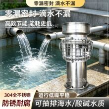 永磁静音防汛抽水泵 抗洪抢险排水泵 便携式油浸大流量农田浇灌泵