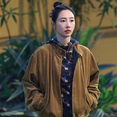 毒家版本原标RL拉夫小马刺绣老钱风男女同款哈灵顿灯芯绒夹克外套