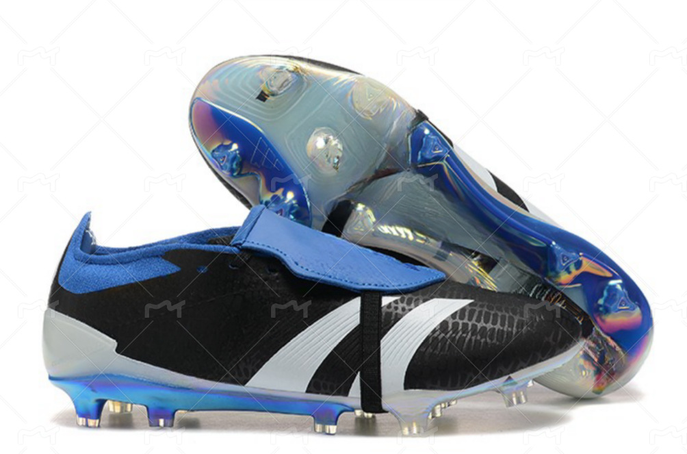 Zapatos de fútbol FG de caña alta, muy vendidos en el extranjero, completamente tejidos con cordones, un par disponible para la venta, buscamos agentes.