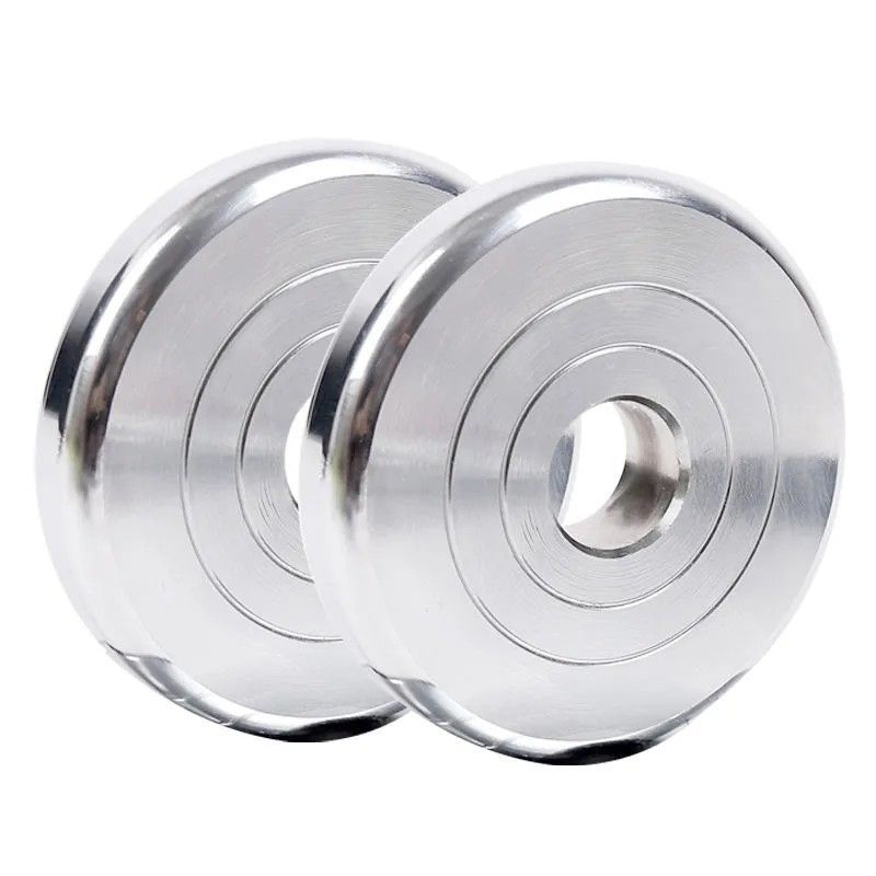 Pure Steel Dumbbell Plates Electroplated for Home Use, Unisex Equipment, Small Hole Standard Professional Dumbbell Plates, Factory Export Wholesale