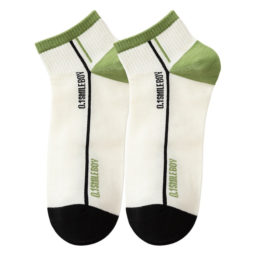 YX verano calcetines finos de tubo corto calcetines para hombres calcetines de algodón transpirables de corte bajo calcetines deportivos para hombres calcetines para hombres Zhuji al por mayor