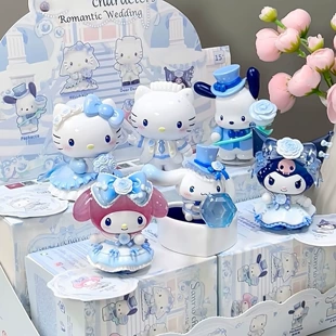 Фигурка Hello Kitty из серии «Романтическая свадьба» подарочный бокс