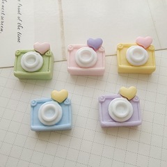 DIY resin accessories love camera keychain pendant patch storage box mouthwash cup handmade accessories