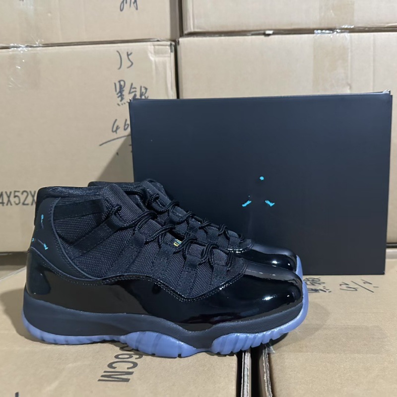 Original Aj11 Big Devil Joe 11 Black and White Red High-Top Starry Sky Dunk Black and Red Autumn/Winter New Men's Sneakers