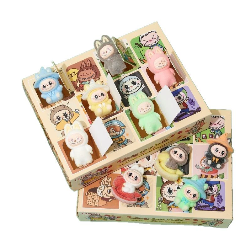 Набор Labubu Dongdongle: сюрприз-бокс для дня рождения девочек и мальчиков, чтобы тыкать и вскрывать Labubu