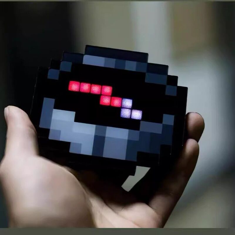 Minecraft コンパス コンパス ピクセル風北ガイド 新しい 3D プリント Minecraft コンパス ペンダント|undefined