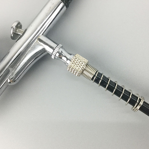 Direct supply spray gun air hose spring snake type spiral bend tube water oxygen instrument spray gun oxygen injection instrument soft tube connection tube 3 meters