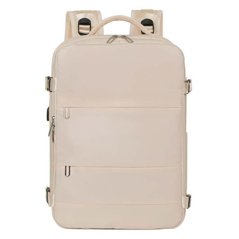 Mochila de viaje extendida de moda duradera de nuevo estilo transfronterizo, mochila para computadora de 16 pulgadas, mochila de negocios de cercanías simple