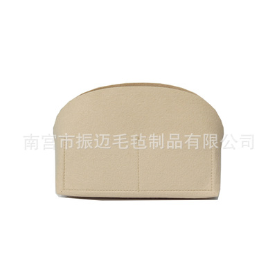 Suministro bolsa de forro de concha bolsa media bolsa de forro de acabado bolsa de soporte de fieltro bolsa de cosméticos de almacenamiento