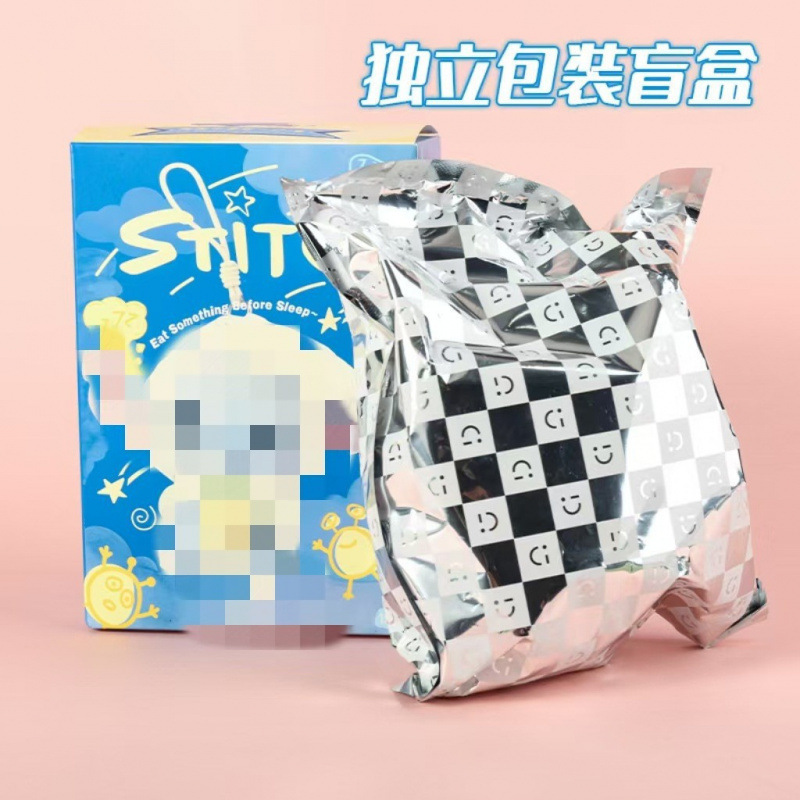 一代拉布布搪胶脸系列盲盒labubu心动马卡龙可口可乐毛绒挂件玩具|undefined