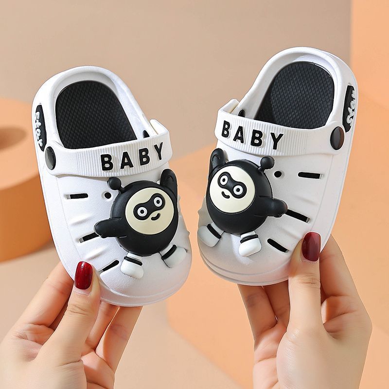Zapatillas infantiles princesa de verano lindo interior pisar mierda sensación de dibujos animados baño antideslizante padre-hijo zapatillas frías image 12