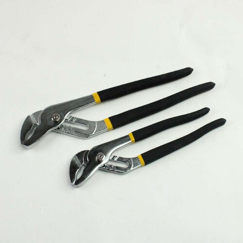 Manufacturer A6 type electroplating neutral English packaging adjustable large opening water pipe pliers round mouth 10 inches 12 inches water pump pliers