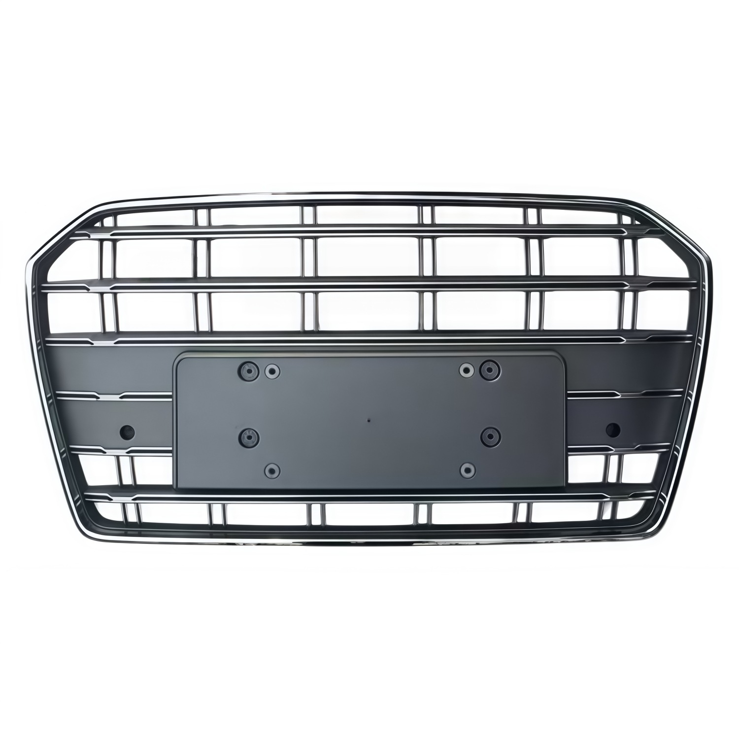 16-18 models suitable for Audi A6L color change and upgrade to S6 style front bumper, large front grille, and bumper