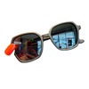 Children's sunglasses for boys, fashionable silica gel glasses, sun protection cream, UF-protection