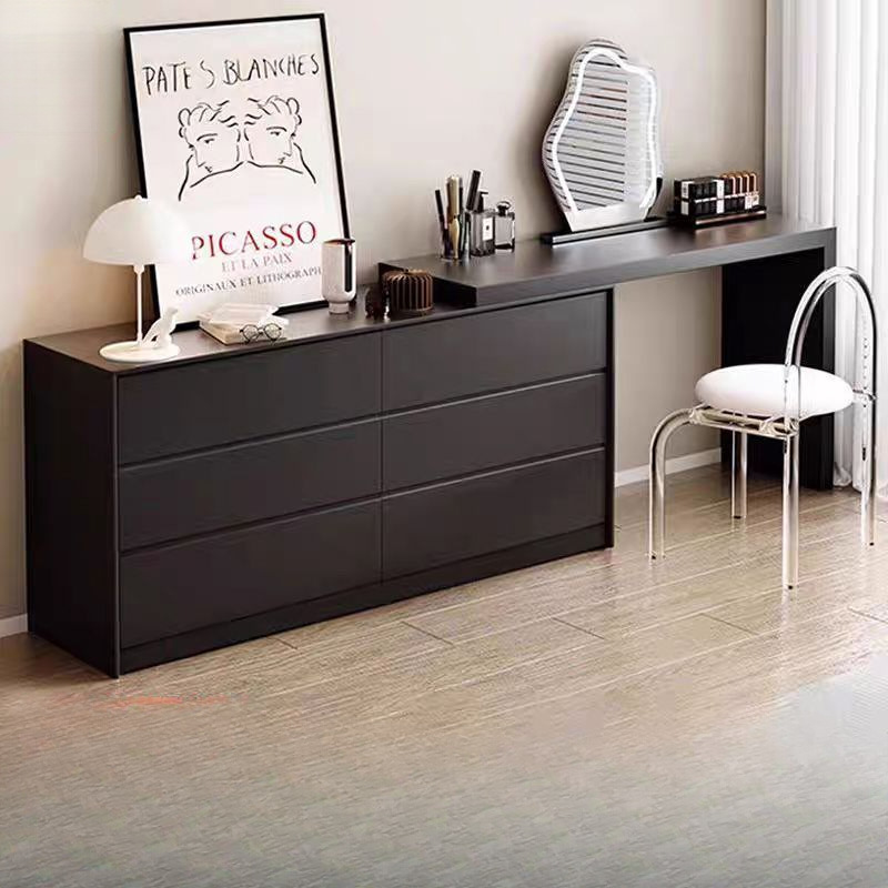 Mlo Integrated Makeup Cabinet Small Apartment Accessible Luxury High-End Makeup Table Storage Cabinet Multi-Functional Dressing Table Simple Bucket Cabinet