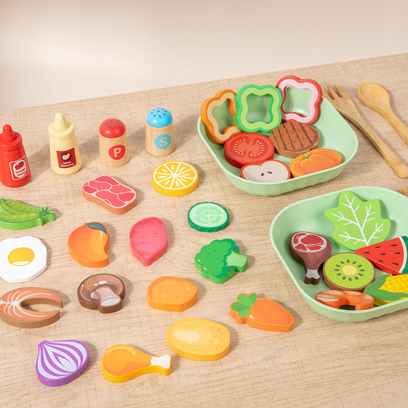 Cocina divertida, simulación de verduras y frutas, juguetes para niños de 3 a 6 años, juegos para niños y niñas