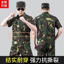 短袖迷彩服男套装夏季薄款工地干活正版耐磨男士工装劳保服工作服