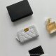 Wholesale New Style Card Bag Women's Large Capacity Genuine Leather Multi-Card Sheepskin Coin Purse Organ Small Purse Rhombic Card Bag