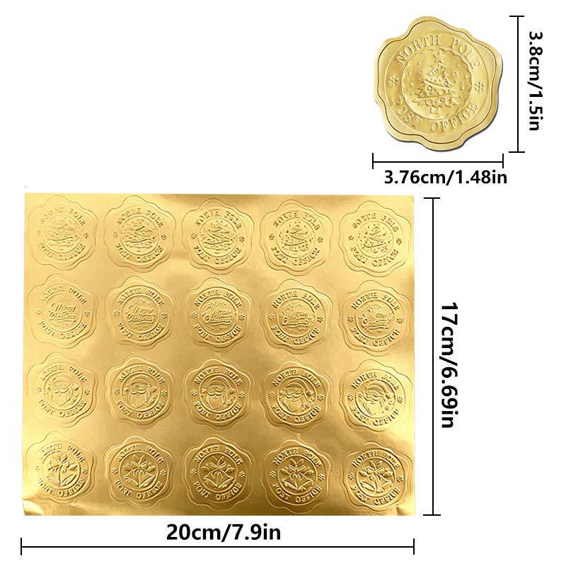 In-stock Christmas gold embossed heart-shaped envelope stickers for commemorative party invitations, greeting cards, and decorative sealing In-stock Christmas gold embossed heart-shaped envelope stickers for commemorative party invitations, greeting cards, and decorative sealing